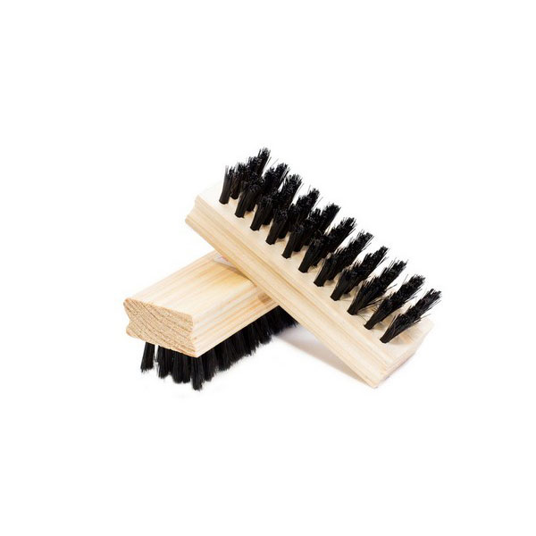 SHOE BRUSH WITH WOODEN BACK