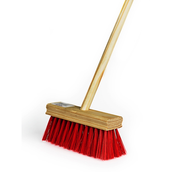 TOY BROOM WITH WOODEN HANDLE